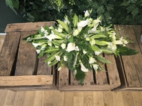 Calla Lilies Coffin Spray